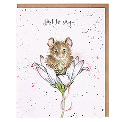 Mouse Wishes For You Card (Mouse)