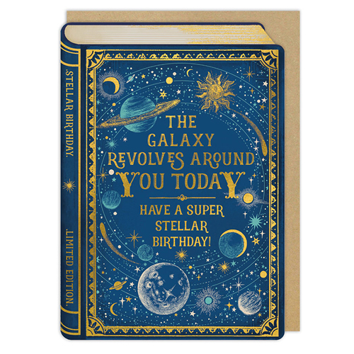 Stellar Birthday Card - Click Image to Close