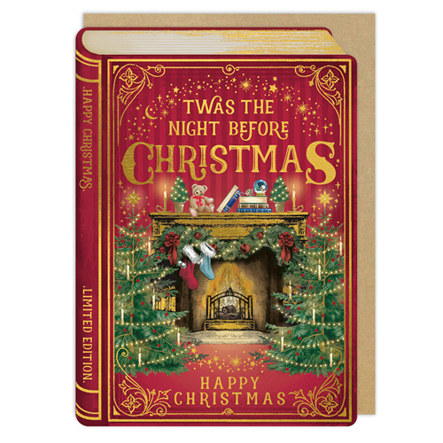 Twas The Night Before Christmas Card - Click Image to Close