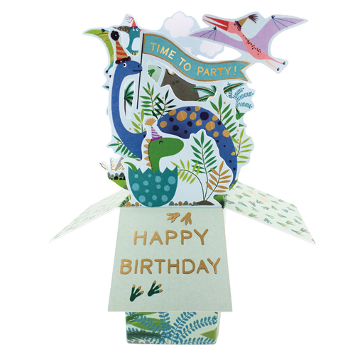 Dinosaurs Birthday Card - Click Image to Close