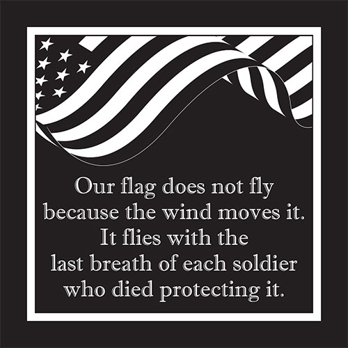 Our Flag Does Not Fly Card - Click Image to Close